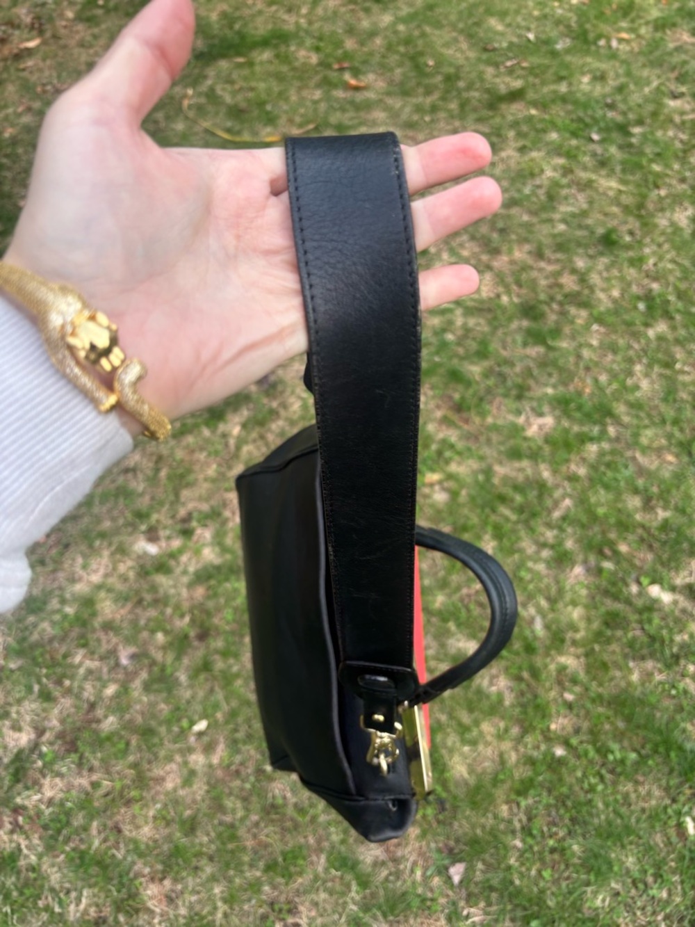 Furla Multicolor Leather Shoulder Bag - Picture 14 of 16